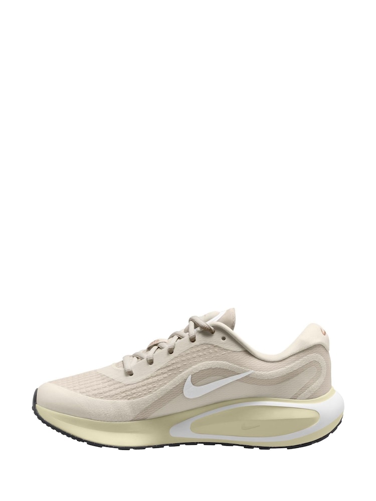 Nike Cream Journey Run Road Running Trainers - Image 2 of 4