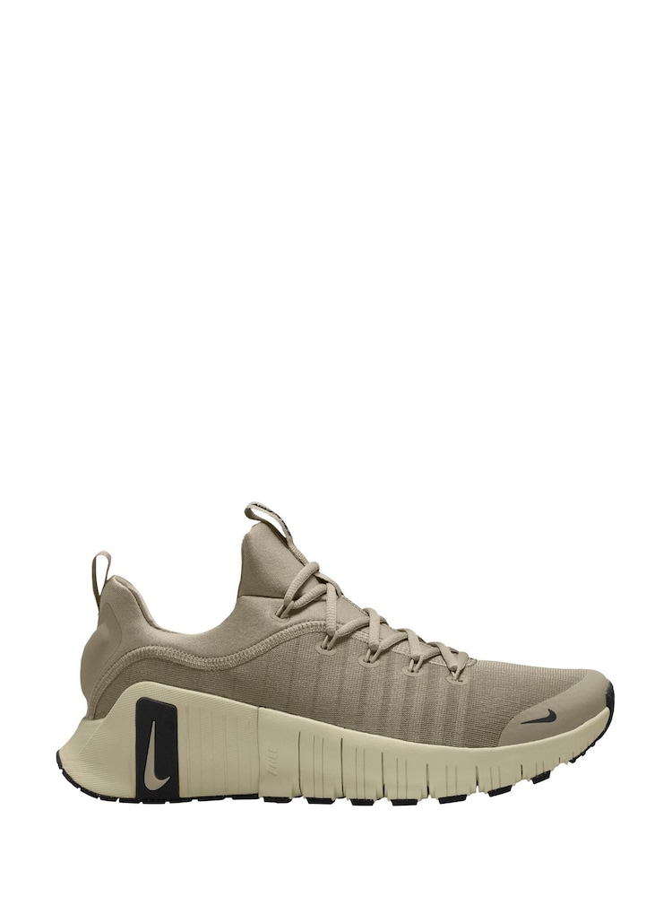 Nike Khaki Green Free Metcon 6 Gym Trainers - Image 1 of 5