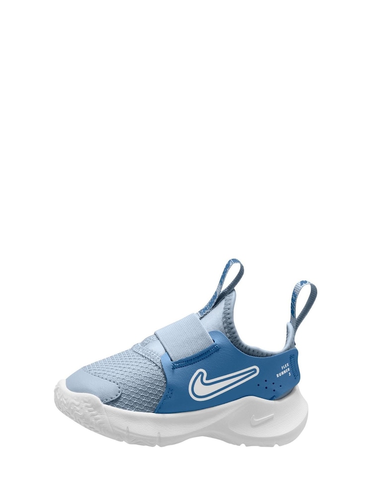 Nike Blue Beyond Infant Flex Runner 3 Trainers - Image 2 of 4