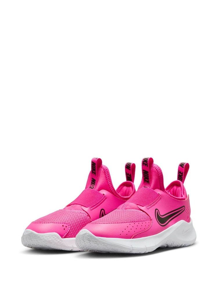 Fuchsiaroze - Nike Junior Flex Runner 3 sneakers - Image 5 of 11