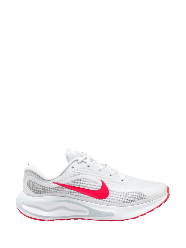 Nike Red/White Journey Run Road Running Trainers - Image 1 of 4