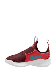 Nike Burgundy Red Junior Flex Runner 3 Trainers - Image 2 of 4