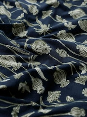 Seasalt Cornwall Blue Petite Pier View 3/4 Sleeve Dress - Image 5 of 5