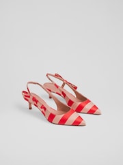 rdeča - LK Bennett Barette Bow Kitten Heels - Slika 2 iz 4