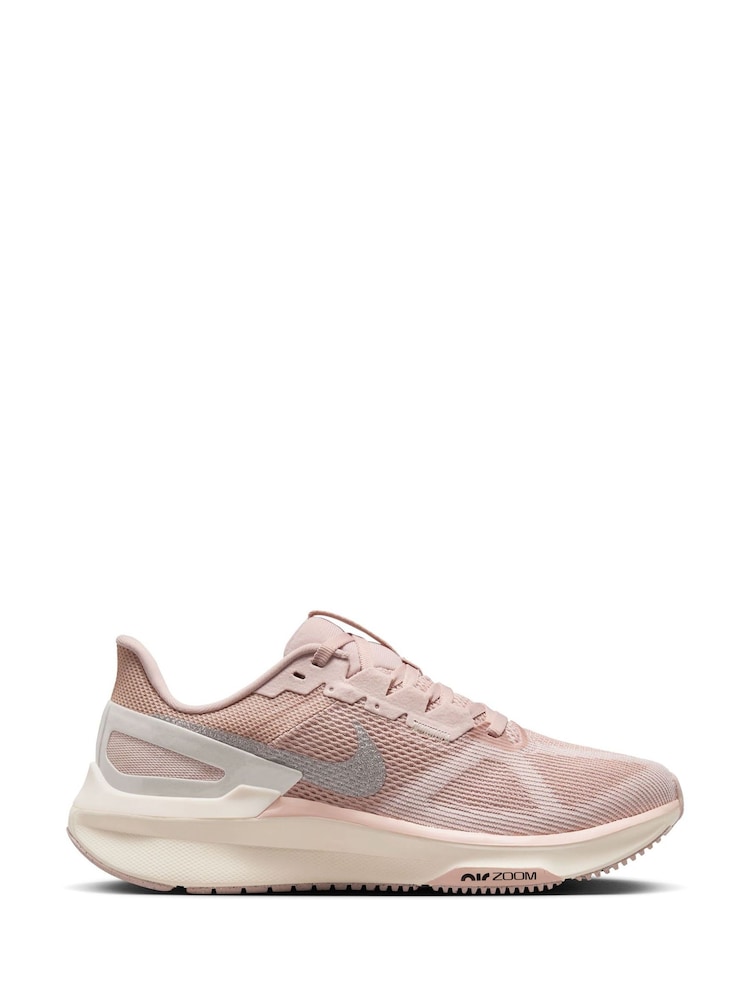 Nike Pink Structure 25 Road Running Trainers - Image 1 of 1