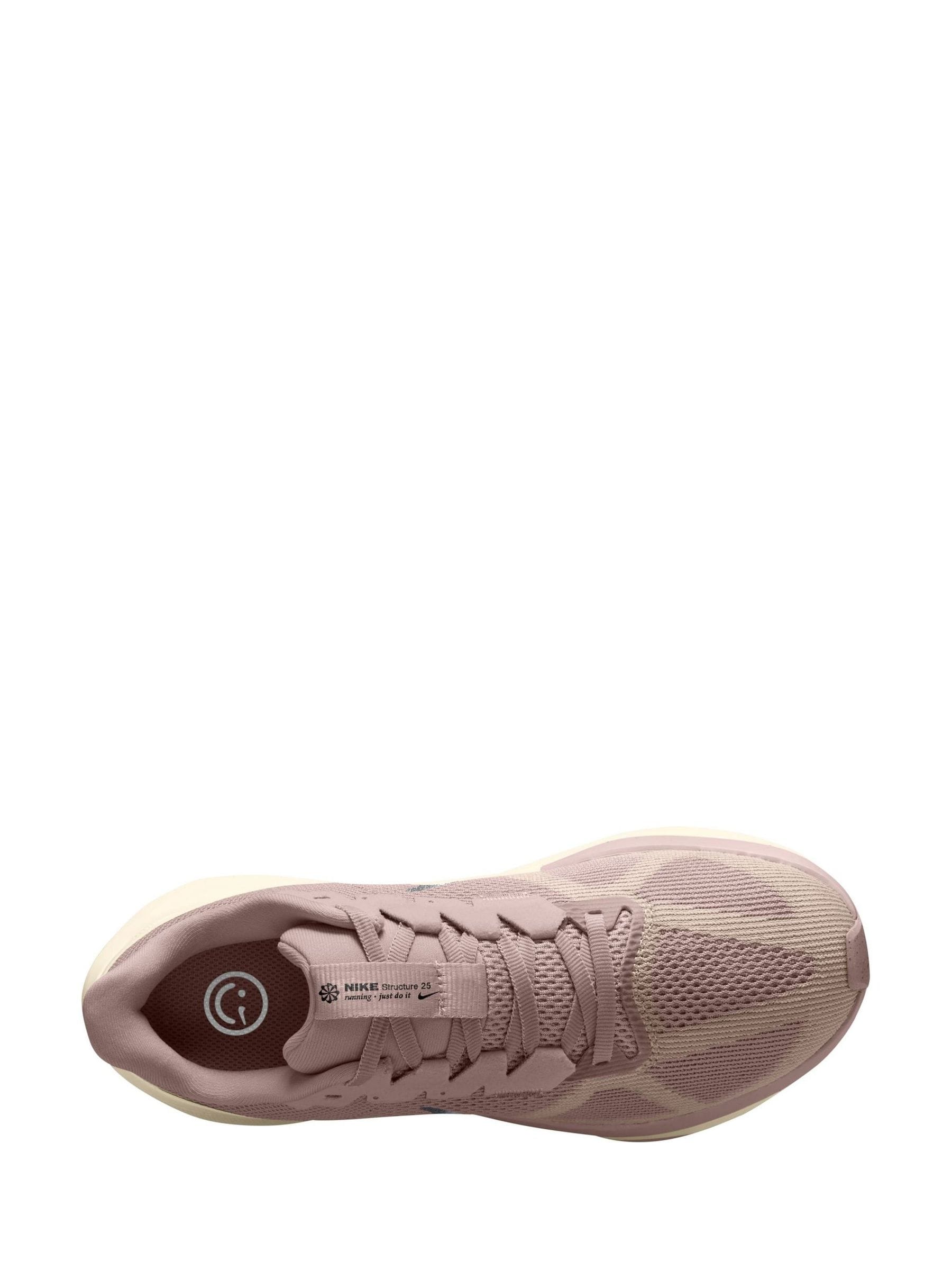 Buy Nike Pink Structure 25 Road Running Trainers from Next South