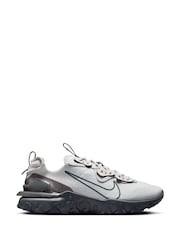Nike Grey/Black React Vision Trainers - Image 1 of 8