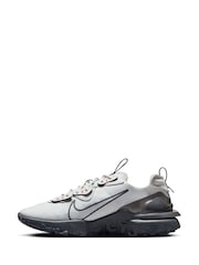 Nike Grey/Black React Vision Trainers - Image 2 of 8