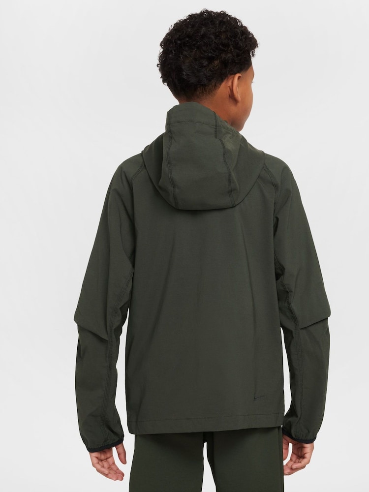 Nike Dark Brown Tech Woven Jacket - Image 2 of 9