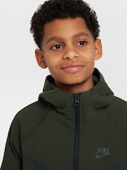 Nike Dark Brown Tech Woven Jacket - Image 4 of 9