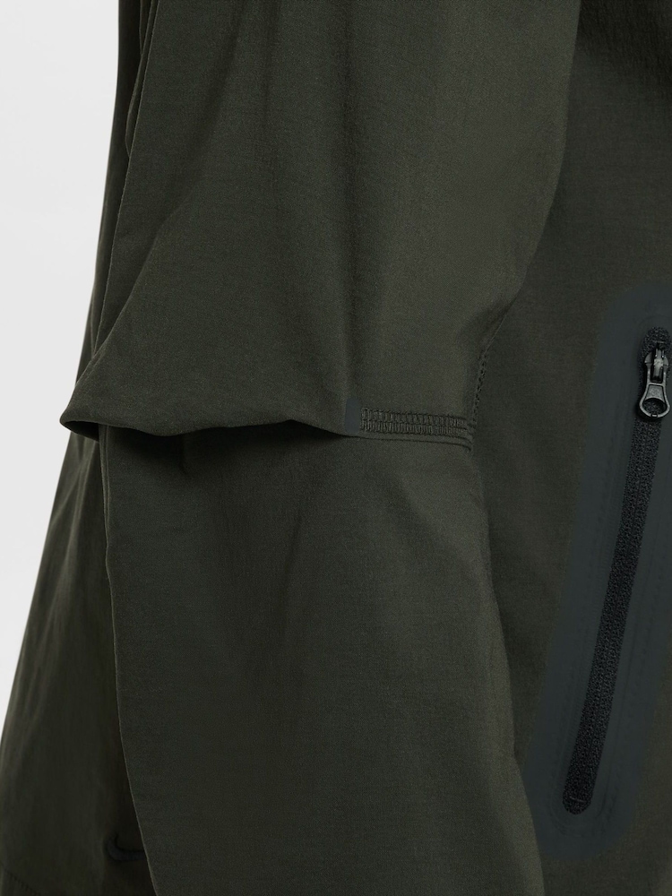 Nike Dark Brown Tech Woven Jacket - Image 7 of 9