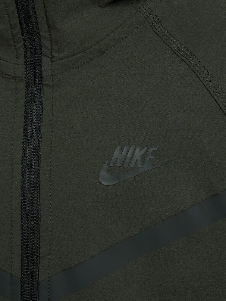 Nike Dark Brown Tech Woven Jacket - Image 8 of 9