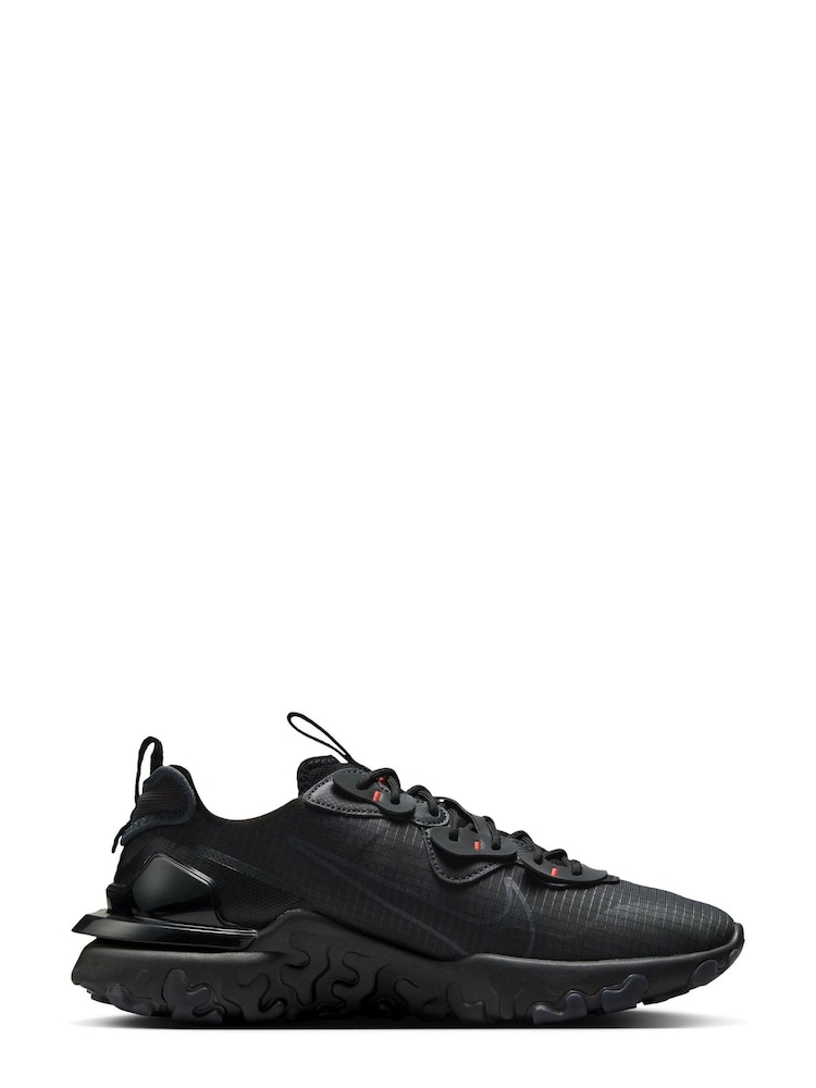 Nike Black React Vision Trainers - Image 1 of 13