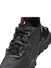 Nike Black React Vision Trainers - Image 5 of 13