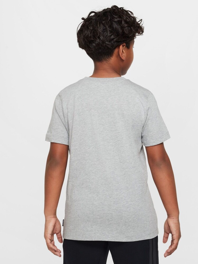 Nike Dark Grey Heather 100% Cotton Air T-Shirt - Image 2 of 7