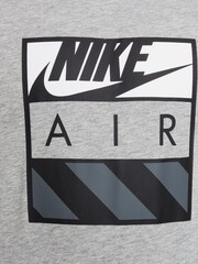 Nike Dark Grey Heather 100% Cotton Air T-Shirt - Image 5 of 7