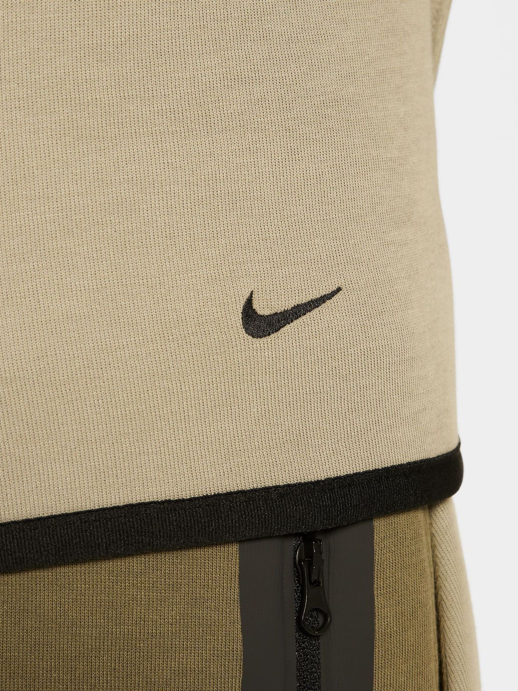 nike tech fleece hoodie beige