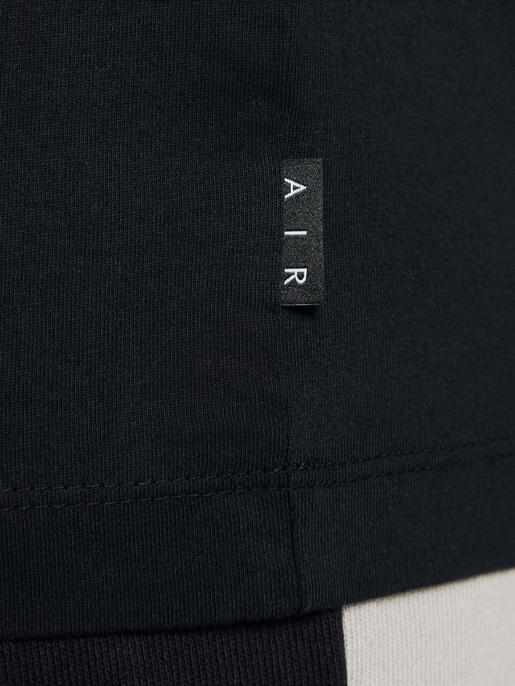 Nike Black 100% Cotton Air T-Shirt - Image 5 of 5
