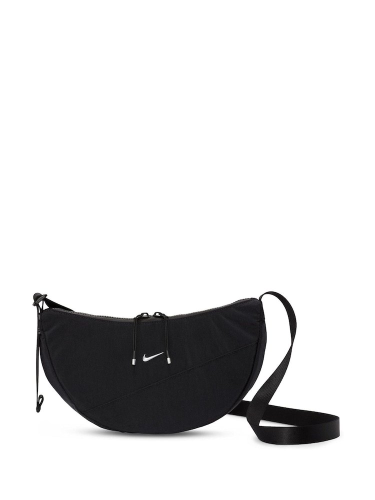 Nike Black Aura Crescent Cross-Body Bag - Image 1 of 7