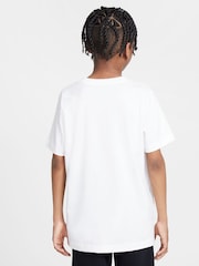 Nike White 100% Cotton Air T-Shirt - Image 2 of 7