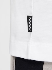 Nike White 100% Cotton Air T-Shirt - Image 6 of 7