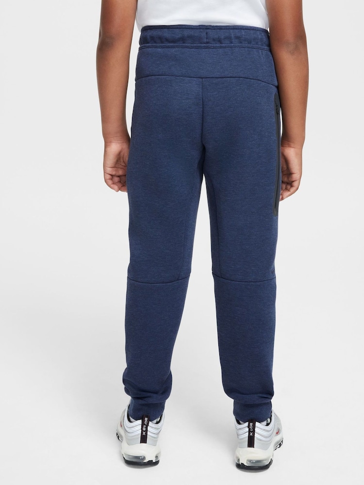 Azul - Nike Tech Fleece Joggers - Imagem 2 de 8
