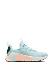 Nike Glacier Blue Free Metcon 6 Training Trainers - Image 1 of 8