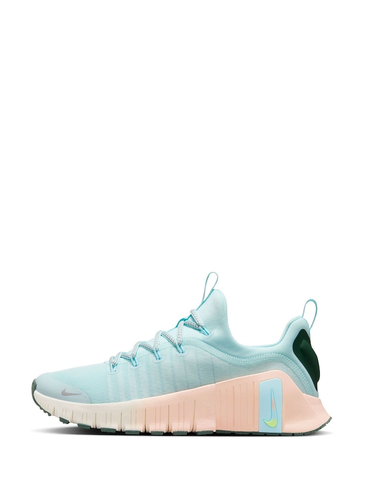 Nike Glacier Blue Free Metcon 6 Training Trainers - Image 2 of 8