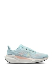 Nike Blue/White Pegasus 41 Road Running Trainers - Image 1 of 8