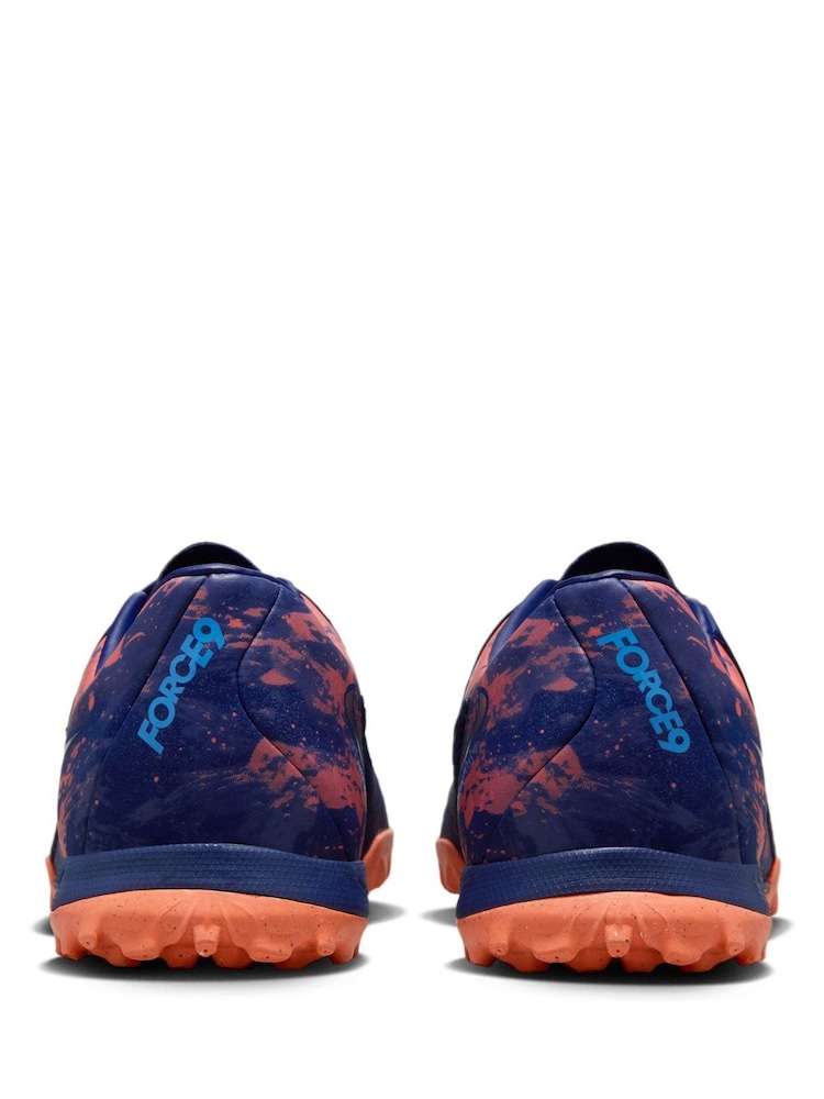 Nike Blue Adults Phantom Erling Haaland Academy Turf Football Boots - Image 4 of 8