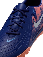 Nike Blue Adults Phantom Erling Haaland Academy Turf Football Boots - Image 7 of 8