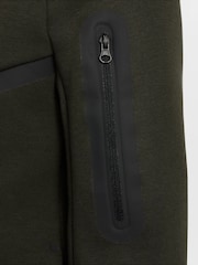 Nike Green Tech Fleece Zip-Up Hoodie - Image 8 of 9