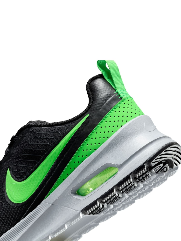 Nike Black Air Max Nuaxis Trainers - Image 10 of 10