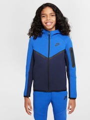 Обсидиановый - Nike Tech Fleece Zip-Up Hoodie - Image 1 of 9