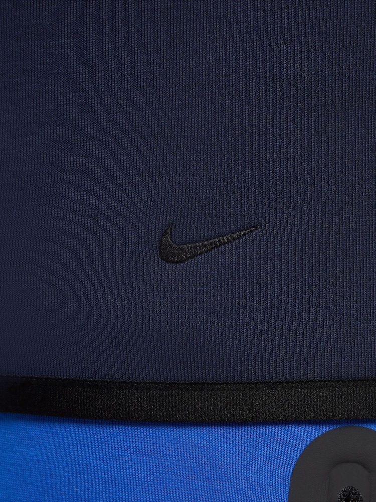 Обсидиановый - Nike Tech Fleece Zip-Up Hoodie - Image 9 of 9