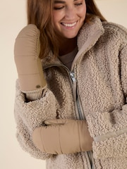 Just Sheepskin Kate Sheepskin Lined Mittens - Image 1 of 5