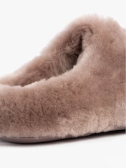 Just Sheepskin Louise Full Sheepskin Mule Slippers - Image 4 of 5