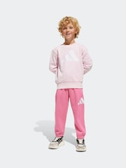 adidas Pink Essentials Tracksuit - Image 7 of 10