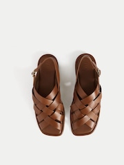 Jigsaw Natural Woven Fisherman Sandals - Image 4 of 5