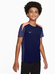 Nike Blue Dri-FIT Strike Football T-Shirt - Image 1 of 3