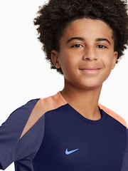 Nike Blue Dri-FIT Strike Football T-Shirt - Image 3 of 3