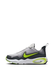 Nike Black Grey Volt Youth Air Max Nova Trainers - Image 2 of 10