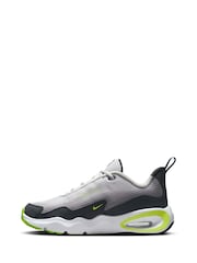 Nike Black Grey Volt Youth Air Max Nova Trainers - Image 4 of 10