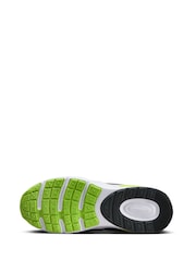 Nike Black Grey Volt Youth Air Max Nova Trainers - Image 8 of 10