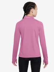 Nike Flamingo Pink Pro Dri-Fit Half Zip Top - Image 2 of 3