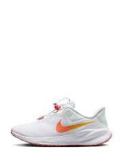 Nike White Revolution 7 EasyOn Easy On/Off Running Trainers - Image 2 of 11