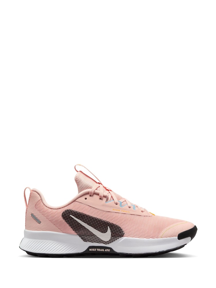 Nike Light Pink Juniper Trail 3 Running Trainers - Image 1 of 10