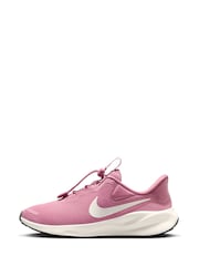 Nike Pink Revolution 7 EasyOn Easy On/Off Running Trainers - Image 4 of 10