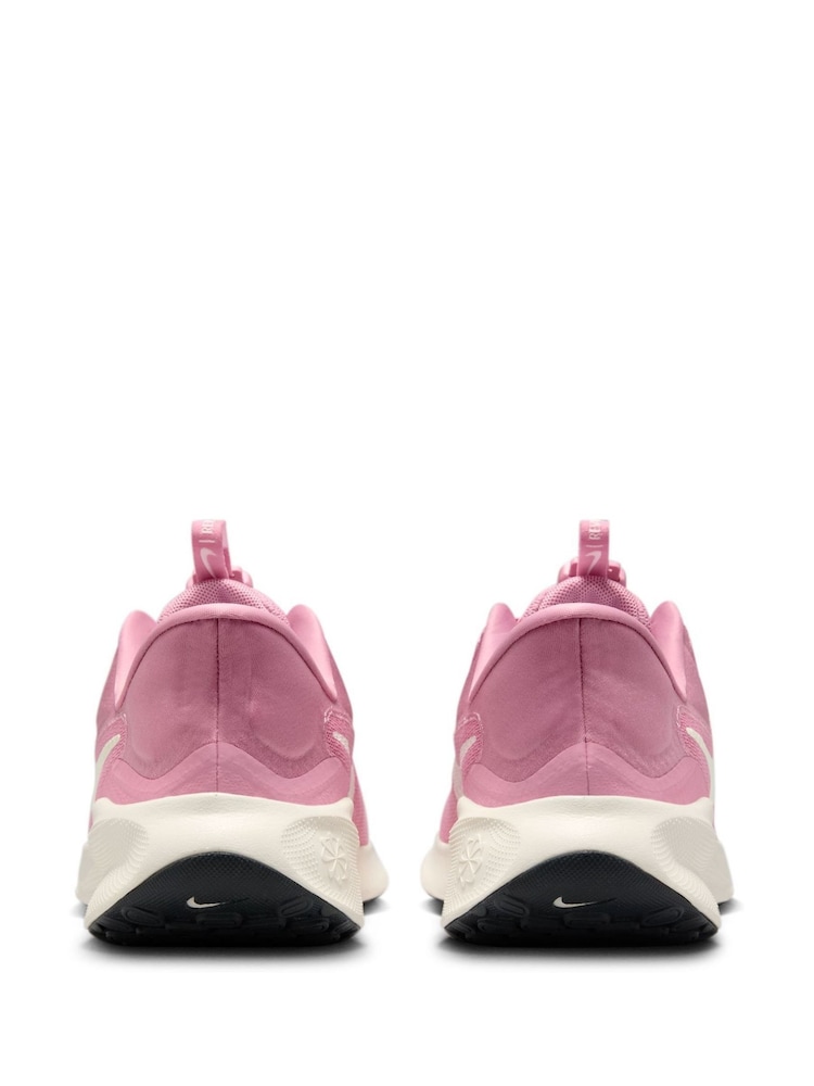 Roze - Nike Revolution 7 EasyOn Easy On/Off Running Trainers - Image 6 of 10