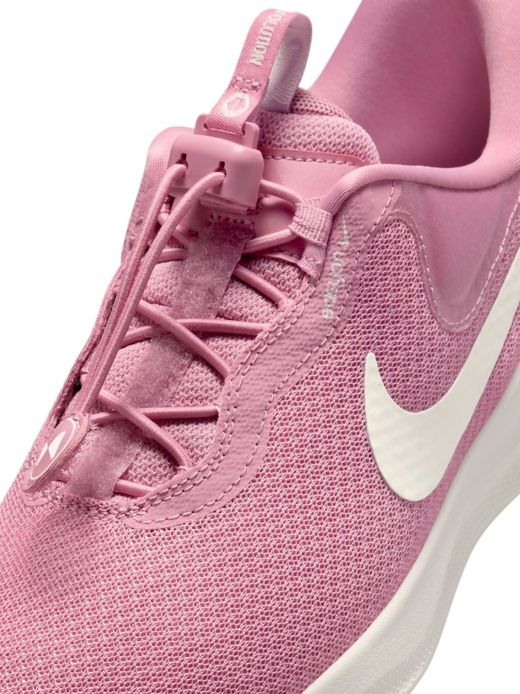 Roze - Nike Revolution 7 EasyOn Easy On/Off Running Trainers - Image 9 of 10